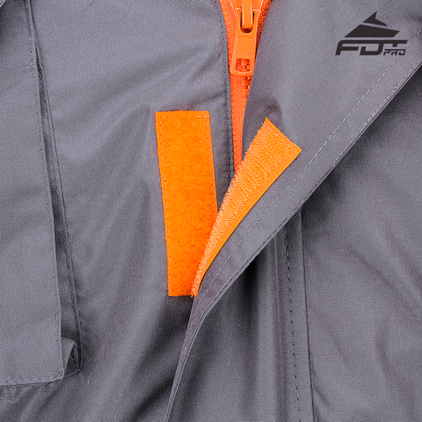 Durable Velcro Fastening on Dog Tracking Jacket for Everyday Activities