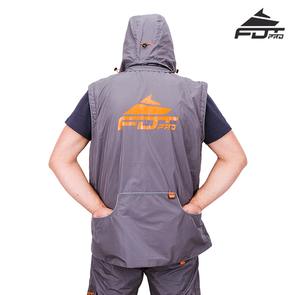 Best quality Dog Trainer Suit Grey Color from FDT Pro Wear