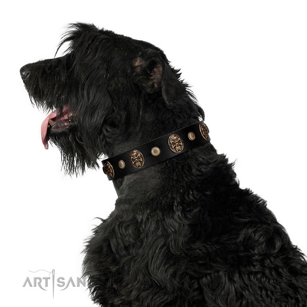 Handmade dog collar created for your handsome doggie