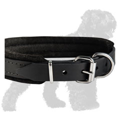 Easy Adjustable Leather Dog Collar