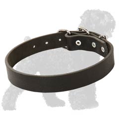 Comfortable Leather Dog Collar