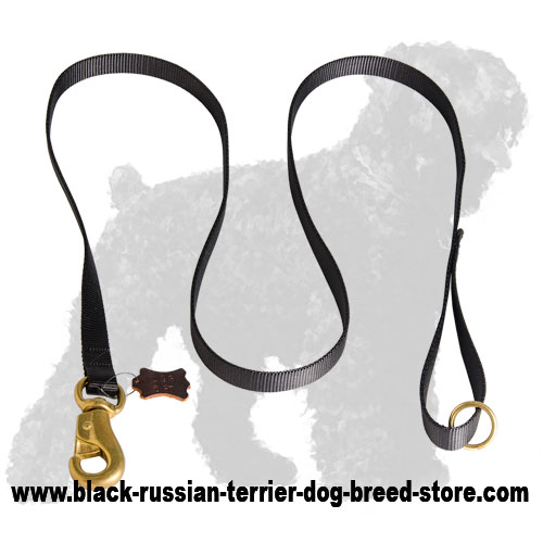 Extra Strong Russian Terrier Leash with Handle