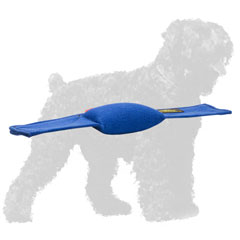 Safe French Linen Russian Terrier Bite Pad for Training